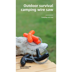 Outdoor Camping Hiking Rope Chain Saw(户外露营徒步绳链锯)